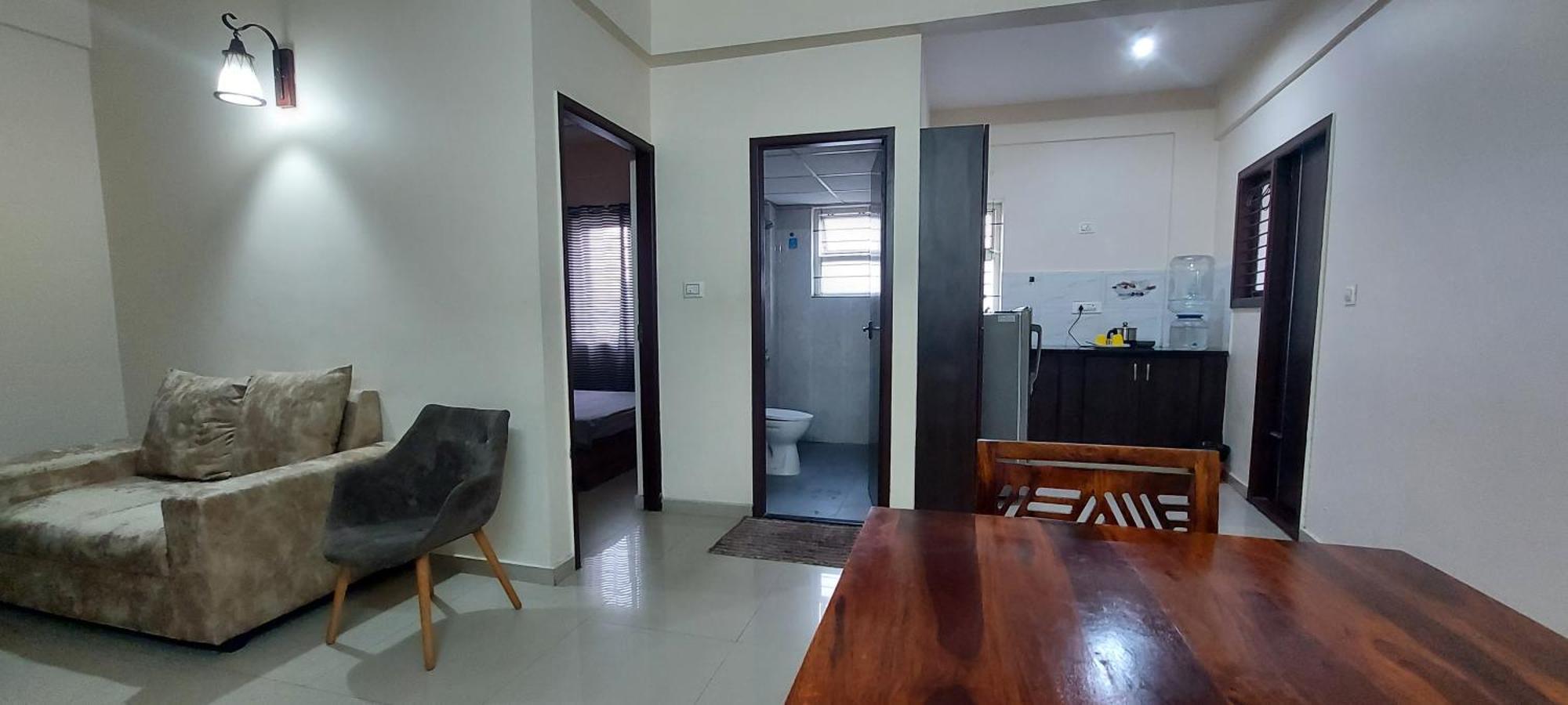Tranquil Serviced Apartments Bangalore Bagian luar foto