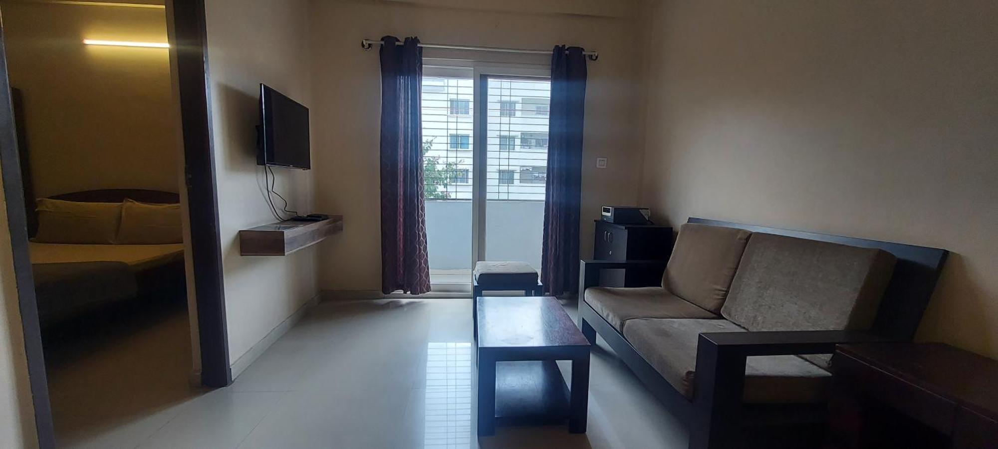 Tranquil Serviced Apartments Bangalore Bagian luar foto